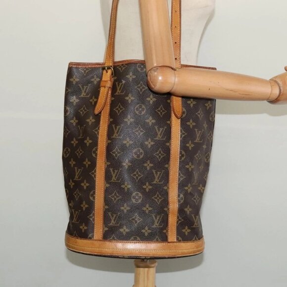 LOUIS VUITTON Monogram Bucket GM Shoulder Bag - Picture 1 of 16